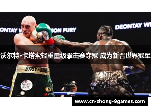 沃尔特·卡塔索轻重量级拳击赛夺冠 成为新晋世界冠军